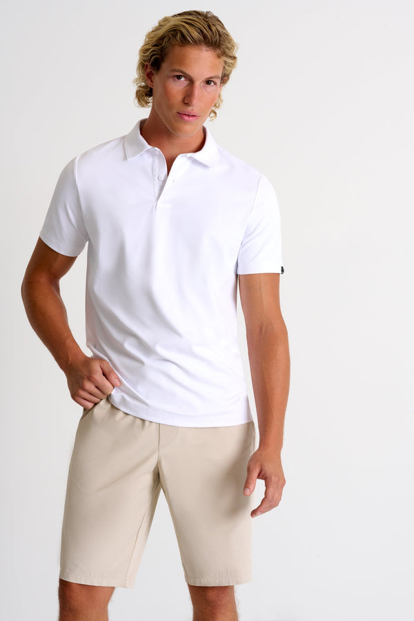 Shan Actuel Textured Jersey Polo - 62513-47-000